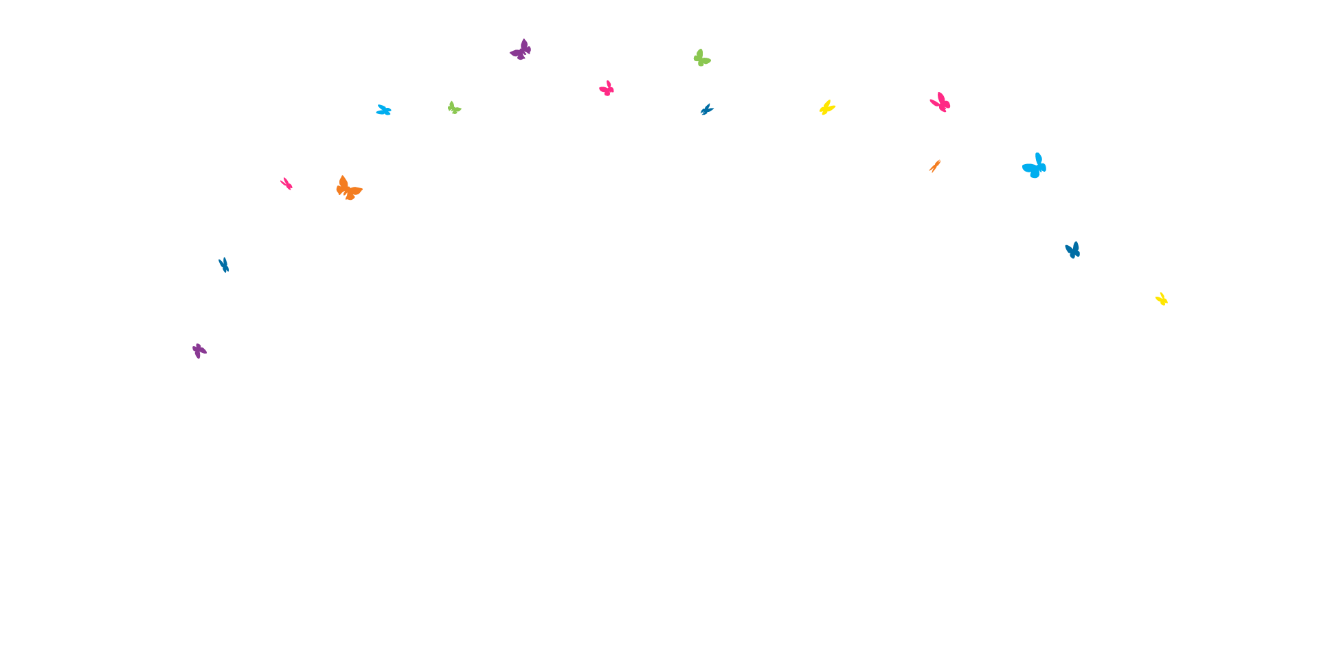 butterflies for success