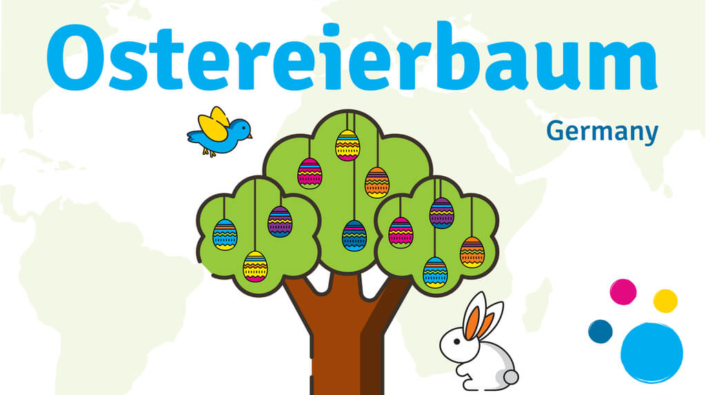 One uniquely German Easter tradition is the "Ostereierbaum" – the Easter Egg Tree
