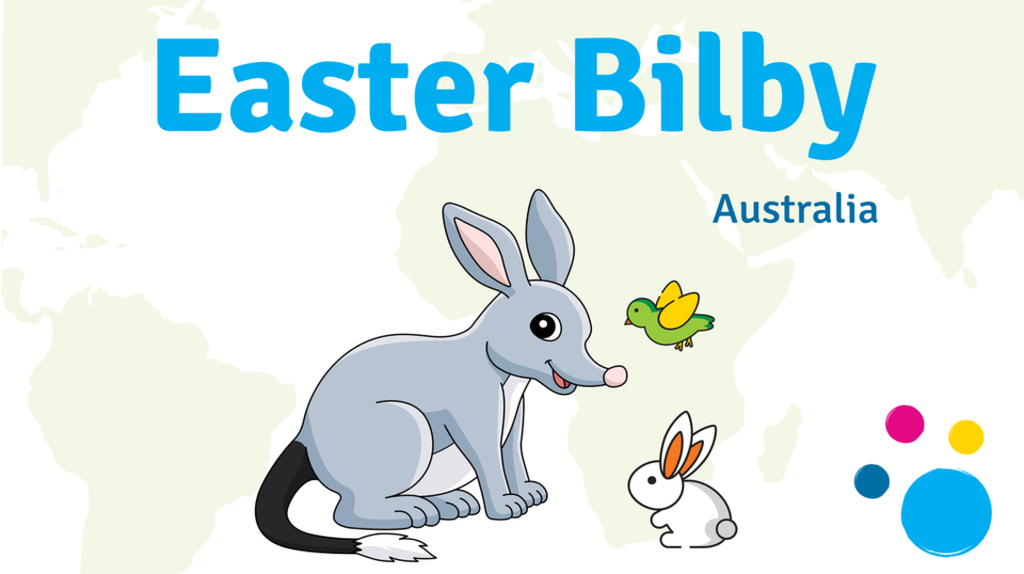 Australians have the “Easter Bilby” to deliver their Easter Eggs!