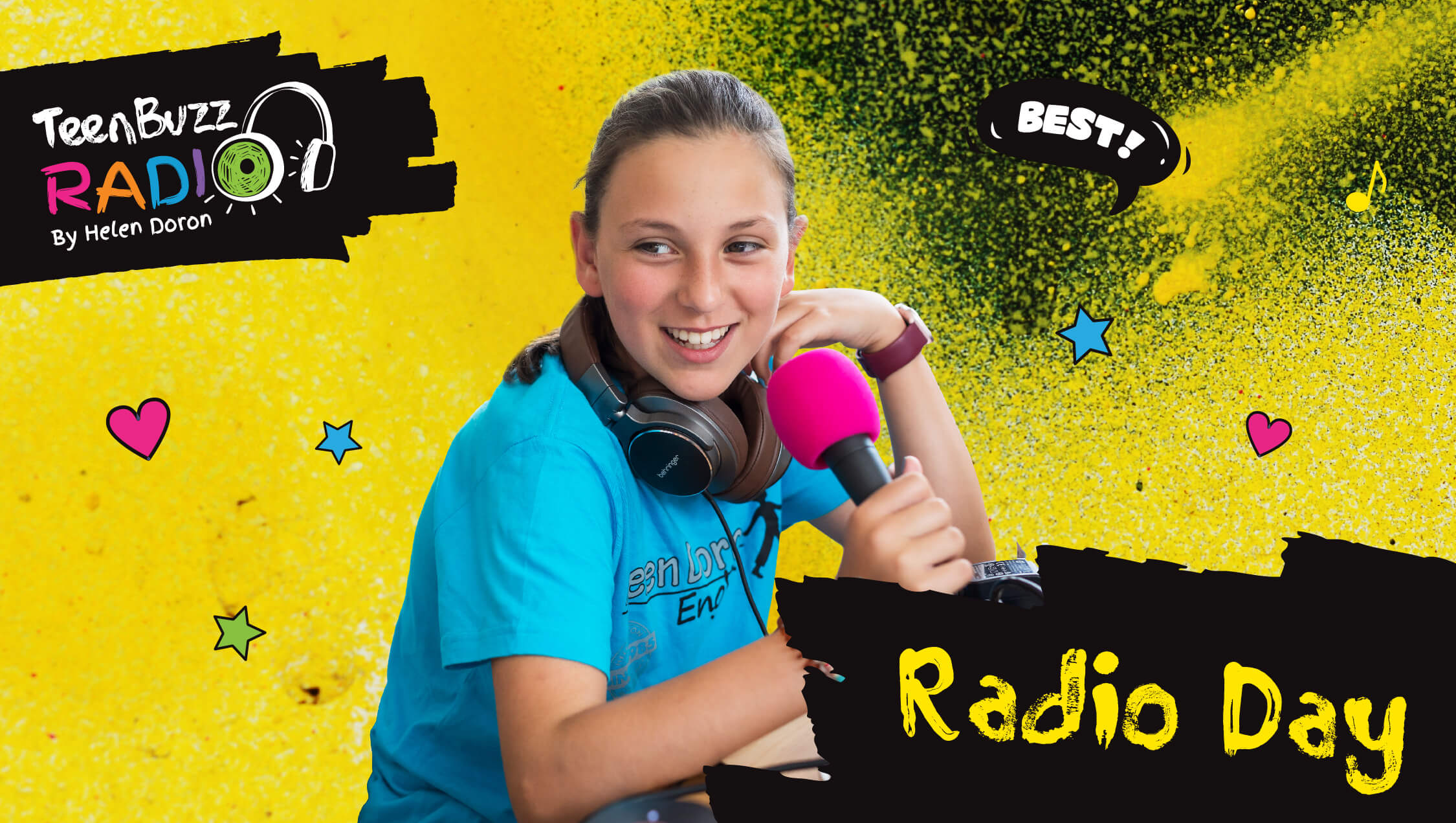 Read more about the article Tuning into Success: Celebrating World Radio Day with TeenBuzz Radio and Helen Doron English