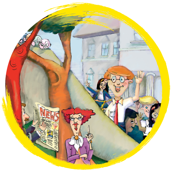 Paul Ward and the Treasure - english course