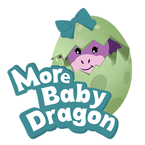 more baby dragon logo