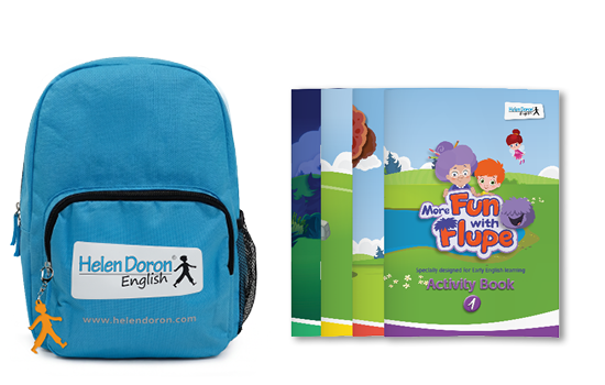 More Fun with Flupe Course Books and Bag