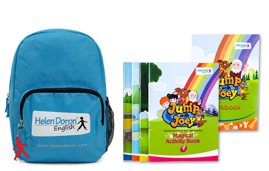 Jump With Joey Course Books and Bag