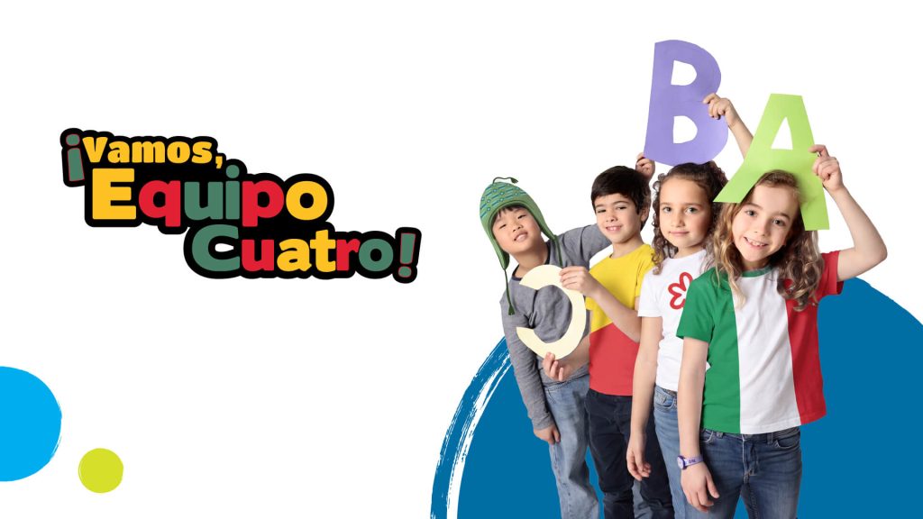 Vamos Equipo Cuatro: A New Spanish Adventure for Children