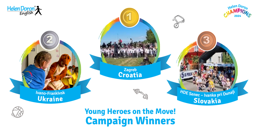 Read more about the article “Young Heroes on the Move!” Campaign Showcases Helen Doron English Franchise Network’s Global Cooperation